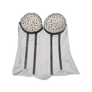 Custom Swarovski Crystal Embellished Corset
